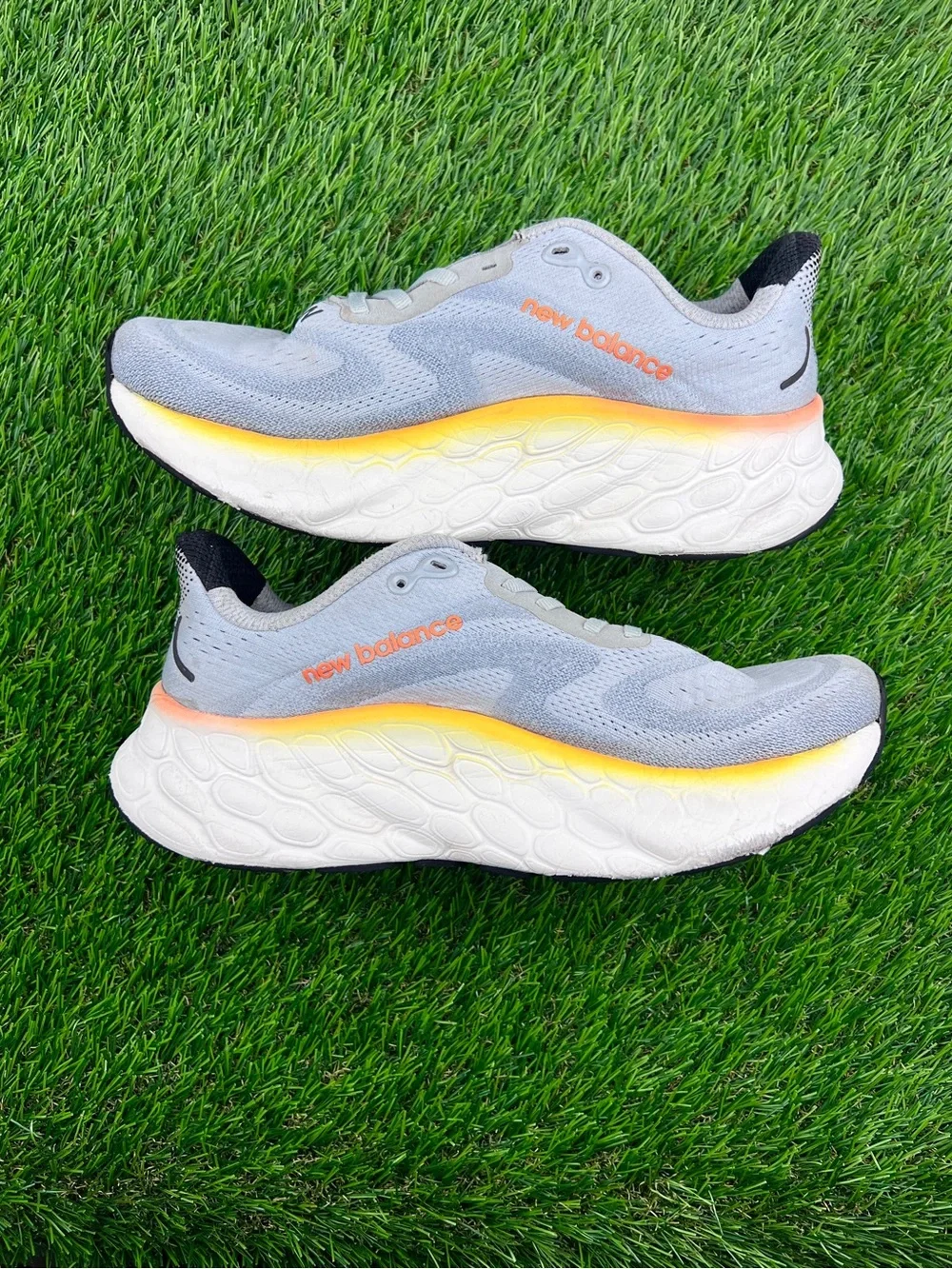 New Balance Fresh Foam X More V4 Men’s Walking Marathon Running Shoes Grey - 8
